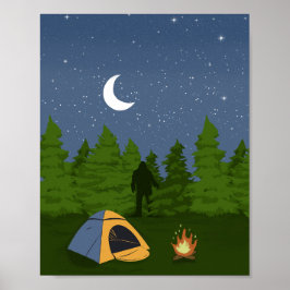 BigFoot Kamperen  Poster