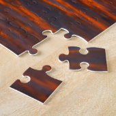 Bigfoot kano zonsondergang droombeeld legpuzzel (Zijkant)
