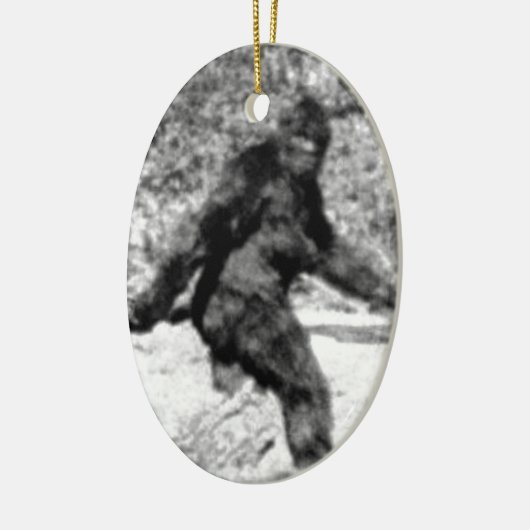 Bigfoot Keramisch Ornament (Links)
