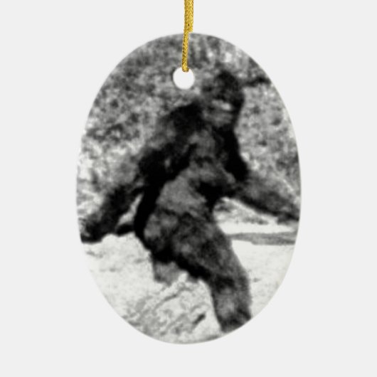 Bigfoot Keramisch Ornament (Voorkant)