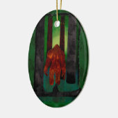 Bigfoot Keramisch Ornament (Links)