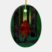 Bigfoot Keramisch Ornament (Voorkant)