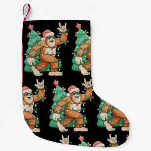 Bigfoot Kerst Sasquatch Kerstboom Lichtjes Sinterk Kleine Kerstsok