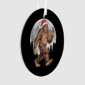Bigfoot kerstboom lampjes paasquatch ornament (voorkant)