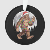 Bigfoot kerstboom lampjes paasquatch ornament (voorkant)