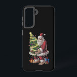 Bigfoot kerstboom lampjes Xmas sasquatch Lover Samsung Galaxy Hoesje<br><div class="desc">Bigfoot Kerstboom Lichten Kerstmis Sasquatch Liefhebbers</div>
