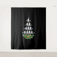 Bigfoot kerstboom Sasquatch Santa Lovely