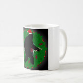 Bigfoot Kerstkoffie mok (Voorkant rechts)