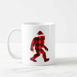 Bigfoot Kerstmis - Grappige Kerstmis Koffiemok