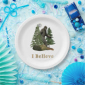 Bigfoot koopwaar papieren bordje (Feest)