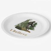 Bigfoot koopwaar papieren bordje (Gekanteld)