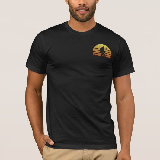 Bigfoot Lacrosse Retro T-shirt (Voorkant)