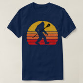 Bigfoot Lacrosse Stick Sun Lax T-shirt (Design voorkant)