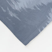 Bigfoot Lake Canoe Wilderness Pine Forest Fleece Deken (Hoek)