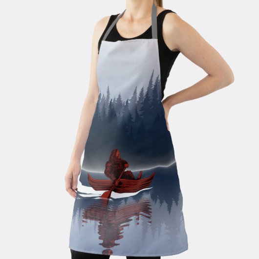 Bigfoot Lake Canoe Wilderness Pine Forest Schort (Insitu)