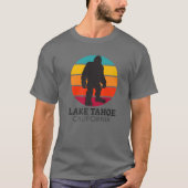 Bigfoot Lake Tahoe California Sasquatch T-shirt (Voorkant)