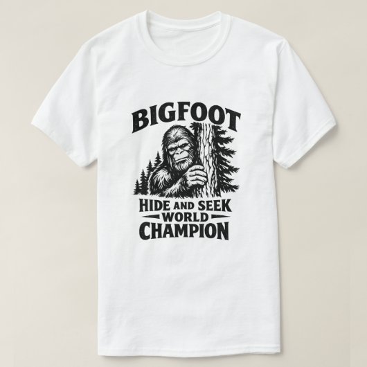 Bigfoot-land T-shirt (Design voorkant)