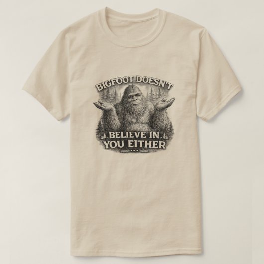Bigfoot-land T-shirt (Design voorkant)