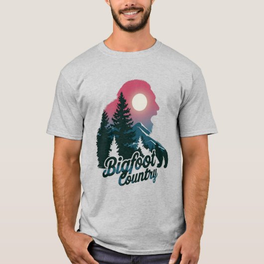 Bigfoot Land T-shirt (Voorkant)