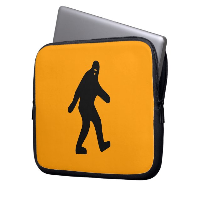 Bigfoot Laptop Sleeve (Voorkant Links)