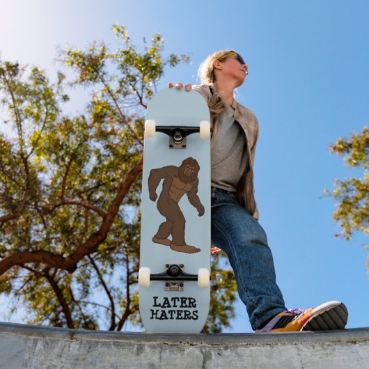 BIGFOOT LATER HATERS GRAPPIGE SKATEBOARD DEK (Buiten 1)