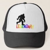 Bigfoot Legendary Rainbow Pride Trucker Pet (Voorkant)