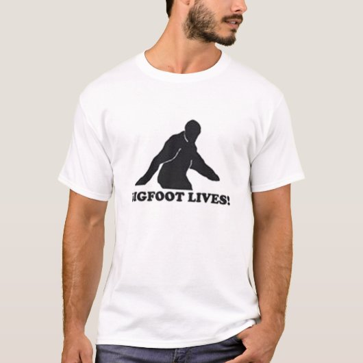 Bigfoot levens! t-shirt (Voorkant)