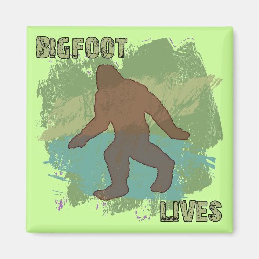 Bigfoot Lives Magneet (Voorkant)