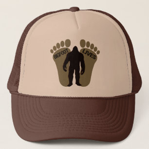 Bigfoot Lives Trucker Pet