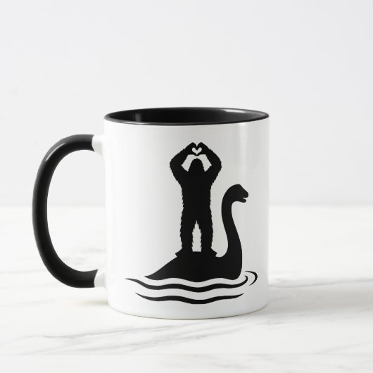 Bigfoot Loch Ness Monster Mok (Links)