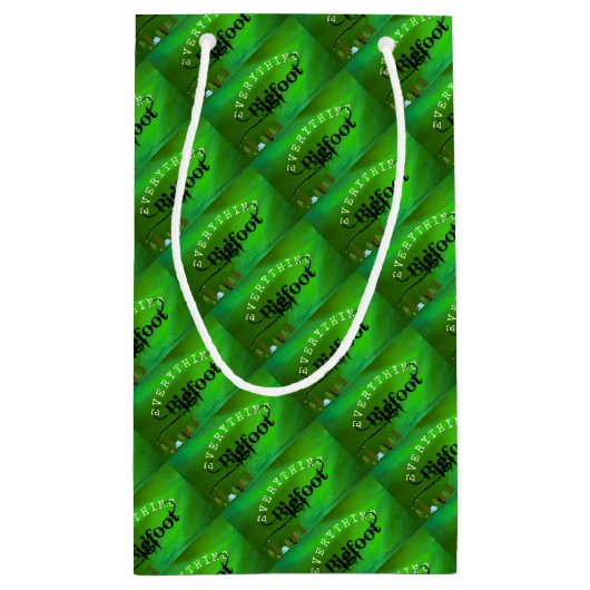 Bigfoot logo2 klein cadeauzakje (Achterkant)