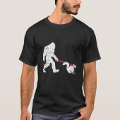 Bigfoot lopen Eekhoorn Grappige Sasquatch Fan T Sh T-shirt (Voorkant)