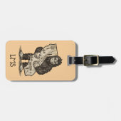 Bigfoot Love Bagage Labels - Op Maat! (Voorkant horizontaal)