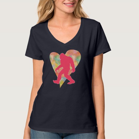 Bigfoot Love T-shirt (Voorkant)