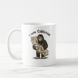 Bigfoot Loves California mok