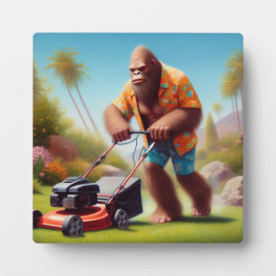 Bigfoot Maaien Fotoplaat
