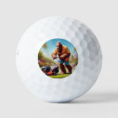 Bigfoot maaien golfballen (Voorkant)