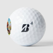 Bigfoot maaien golfballen (Logo)