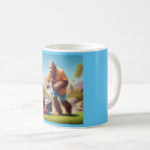 Bigfoot maaien koffiemok (Voorkant rechts)