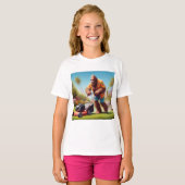 Bigfoot maaien t-shirt (Voorkant volledig)