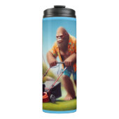 Bigfoot maaien thermosbeker (Voorkant)
