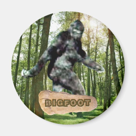 Bigfoot Magnet (Voorkant)