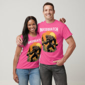 Bigfoot Massquatch Funny Sasquatch Workout Gym Wei T-shirt (Unisex)