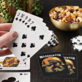 Bigfoot Massquatch Grappig Pokerkaarten (Insitu)