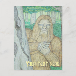 Bigfoot meme parodie briefkaart