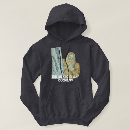 Bigfoot meme parodie hoodie (Design voorkant)