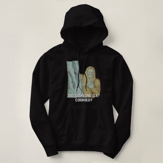 Bigfoot meme parodie hoodie (Design voorkant)