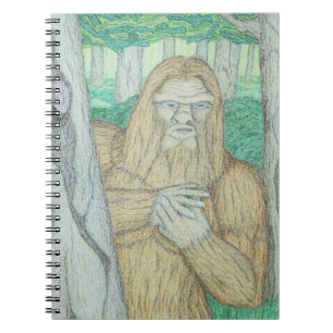 Bigfoot meme parodie notitieboek