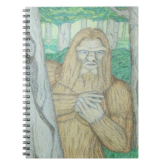 Bigfoot meme parodie notitieboek (Voorkant)