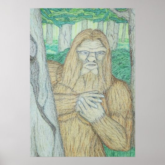 Bigfoot meme parodie poster (Voorkant)